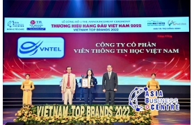 VNTEL đạt danh hiệu “Sản phẩm Dịch vụ Hàng đầu Việt Nam 2022”  